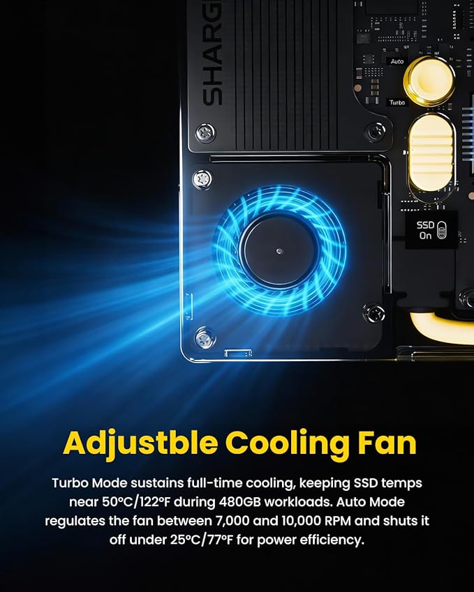 Disk Pro | 4-ports Hub丨Ice-storm Cooler丨Max 4TB丨10Gbps丨MagSafe Compatible丨HDMI 2.1丨Built-in Cable