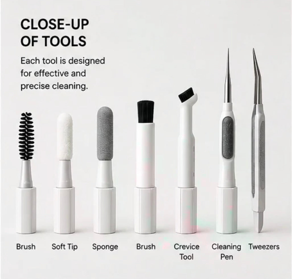 🧼 20-in-1 Ultimate Gadget Cleaning Kit – Clean, Care & Protect Your Devices ✨