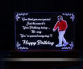 Happy Birthday Acrylic 3D Lamp