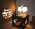 Customized HAPPY VALENTINE'S DAY Wooden Square Shadow box