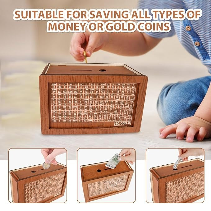 Unique MDF Piggy Bank