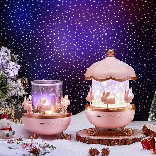 Unicorn Bunny Carousal Night Lamps