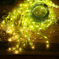 🌿Leaves Garland Curtain Lights | Warm White | Diwali Decoration